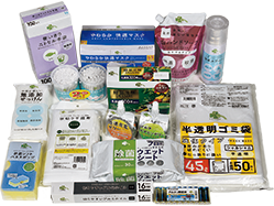 Assortment of our private brand products equivalent to 5,000 yen