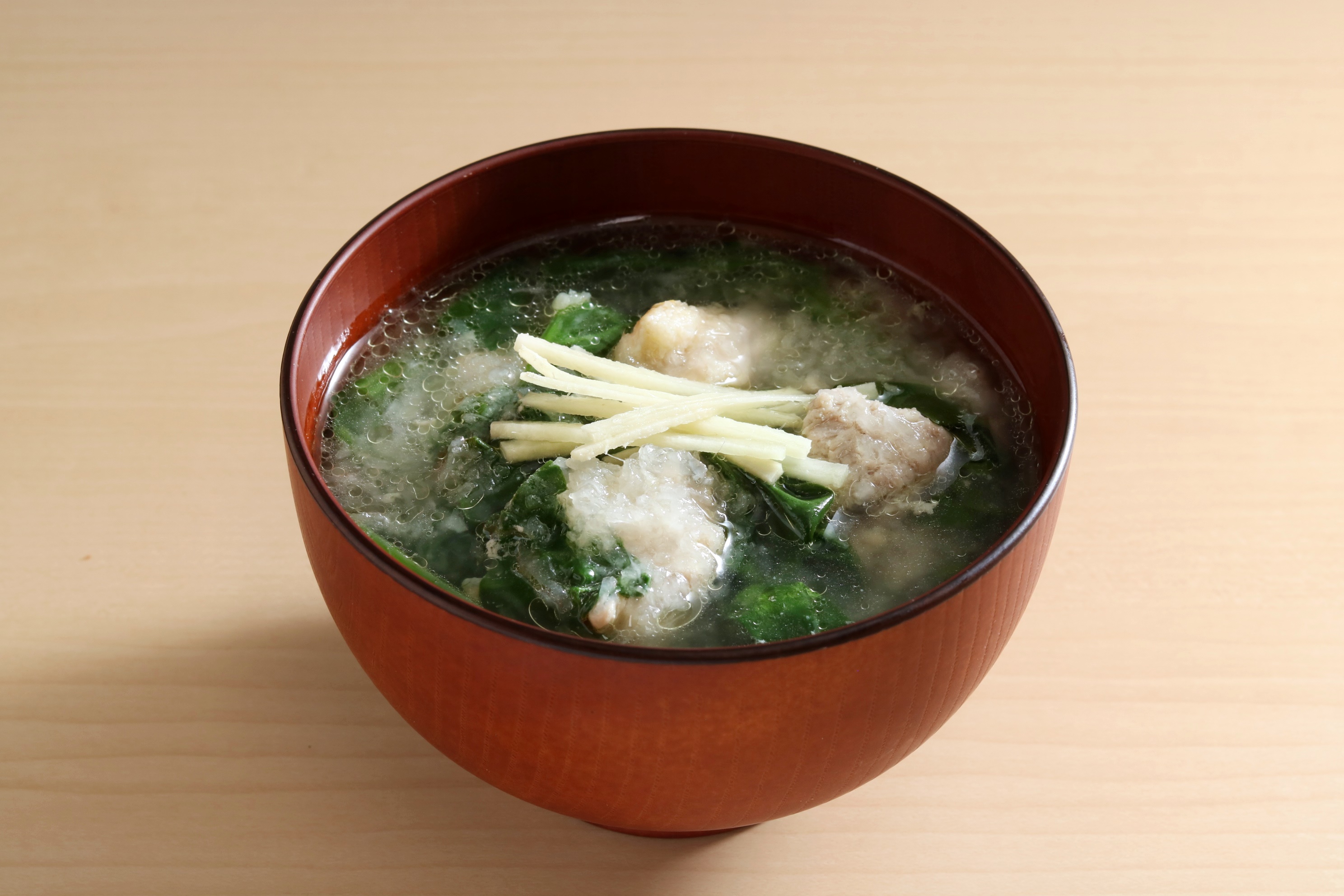 しょうがと鶏肉の
食べるみぞれ汁