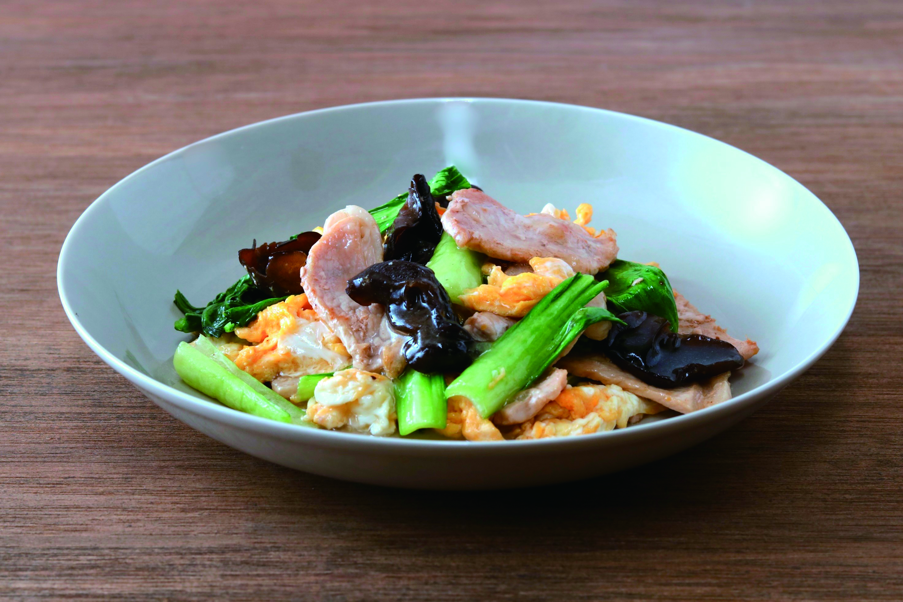 豚肉と青梗菜の中華風炒め