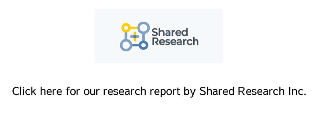 Click here for out research report by Shared Research Inc.